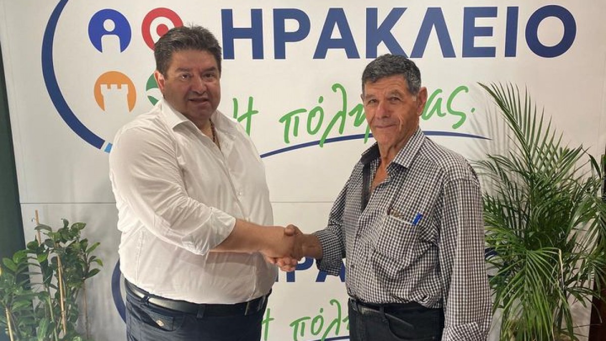 Ο Ανδρέας Ξενάκης – Γεωργός, στον συνδυασμό «Ηράκλειο, η Πόλη μας» Ο Ανδρέας Ξενάκης – Γεωργός, στον συνδυασμό «Ηράκλειο, η Πόλη μας»